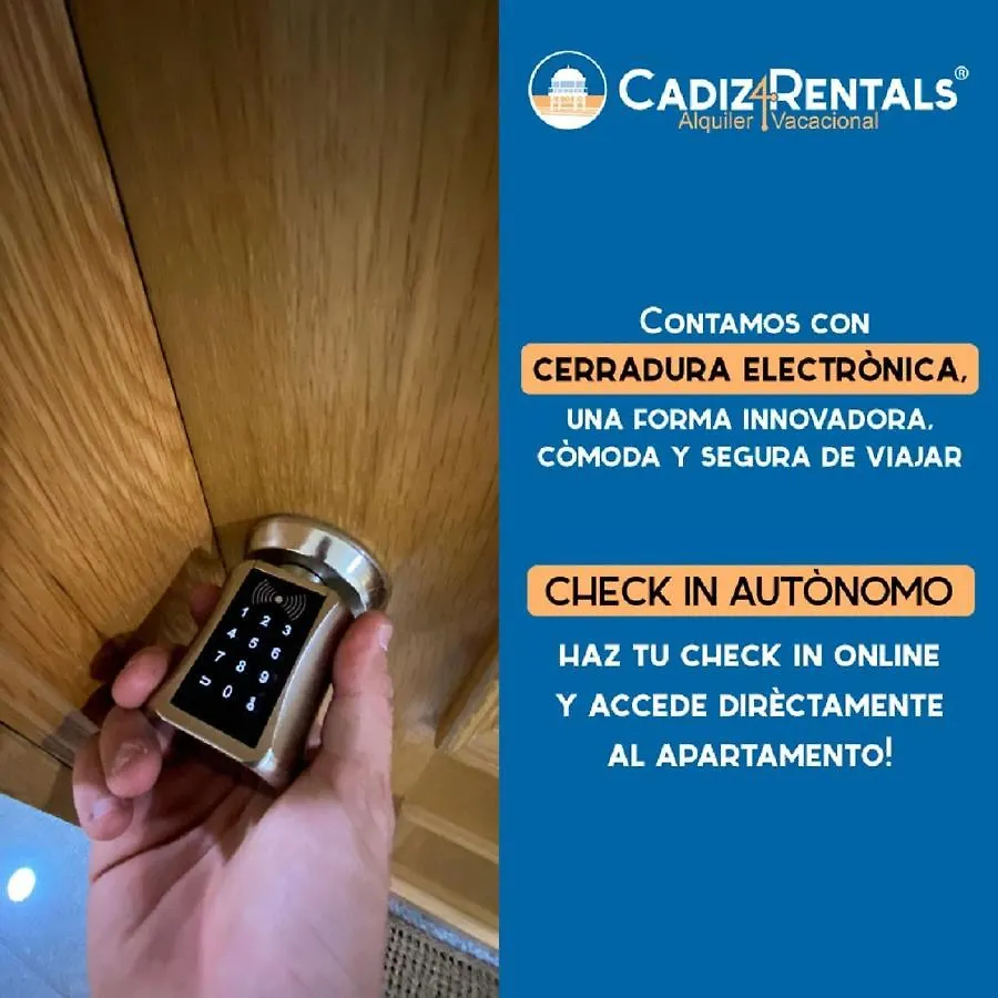 Casa Ros-Playa Free Parking By Cadiz4Rentals Cadiz